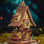 ROKR Cuckoo Clock - DIY Mechanical 3D Wooden Model Kit