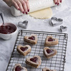 Roller Shaker - Stoneware Rolling Pin, Flour Shaker, and Pastry Measure