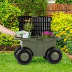 Rolling Garden Cart and Seat
