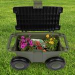 Rolling Garden Cart and Seat