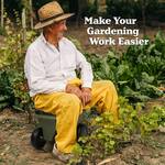 Rolling Garden Cart and Seat