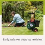 Rolling Garden Tool Storage Caddy