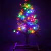 Roof-Mounted Car Christmas Tree - 3 Foot Tall, Multi-Colored LEDs, and Folds Flat