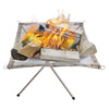 Rootless Portable Steel Mesh Fire Pit