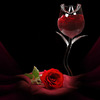 Rose Wine Glasses