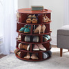Rotating 25 Pair Shoe Tower