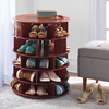 Rotating 25 Pair Shoe Tower