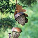 Rustic Acorn Bird Feeders