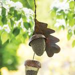 Rustic Acorn Bird Feeders