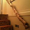 Rustic Grapevine Handrails