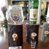 Rustic Log Wine / Liquor Dispensers