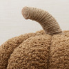 Rustic Pumpkin Pillows w/ Teddy Bear Fur Fabric