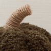 Rustic Pumpkin Pillows w/ Teddy Bear Fur Fabric