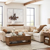 Rustic Pumpkin Pillows w/ Teddy Bear Fur Fabric