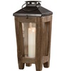 Rustic Reclaimed Wood and Metal Lanterns