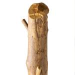 Rustic Teak Wood Coat Rack