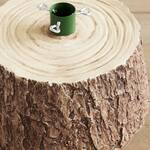 Rustic Tree Bark Christmas Tree Stump Stand