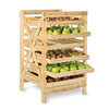Rustic Wooden Orchard Rack