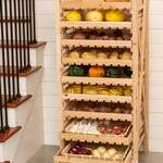 Rustic Wooden Orchard Rack - Keeper Crop Storage / Herb Drying Rack