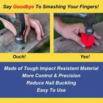 Safety Nailer - Magnetic Nail, Screw, and Staple Holder