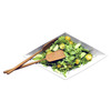 Sagaform Paper Boat Serving Bowl with Teak Oar Utensils 