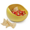 Salsabol - Perfect Scoop Raised Edge Salsa Bowl and Bamboo Platter