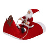 Santa Claus Dog Rider Costume