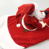 Santa Claus Dog Rider Costume