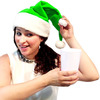 Santa Hat Flask