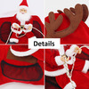 Santa Riding a Dog Costume