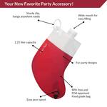 Santa's Flask - Christmas Stocking Drink Dispenser