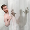 Scary Shower Curtain
