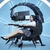 Scorpion Chair - Futuristic Zero Gravity Reclining Workstation / Gaming Chair