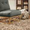 Scrappy Shag Leather Rug