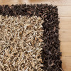 Scrappy Shag Leather Rugs