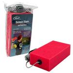 Screen Slam - Tethered Soft Foam Brick to Throw at a TV on Game Day