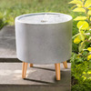 Sculptural Concrete Water Fountains with Built-In LED Lighting