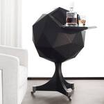 Sculptural Polyhedron Bar Cart