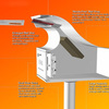 Secure Mail Vault - Keyless Locking Mailbox