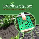Seeding Square - Precision Seed and Seedling Garden Spacer Tool