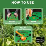 Seeding Square - Precision Seed and Seedling Garden Spacer Tool