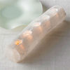 Selenite Tealight Log
