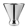 Self-Chilling Stainless Steel Martini Glass