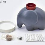 Self-Watering Elephant Planters with Trunks That Wick Up Water