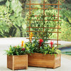 Self-Watering Teak Planters - Built to Last a Lifetime