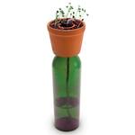 Self-Watering Wine Bottle Planter