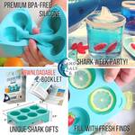 Shark Fin Ice Cube Tray / Silicone Mold