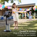 Shark FlexBreeze Pro Mist Fan - Cordless, Portable, Floor or Tabletop