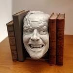 The Shining Bookend Sculpture - Here's Johnny!