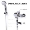 Shower Thermometer - LED Display Temperature Monitor